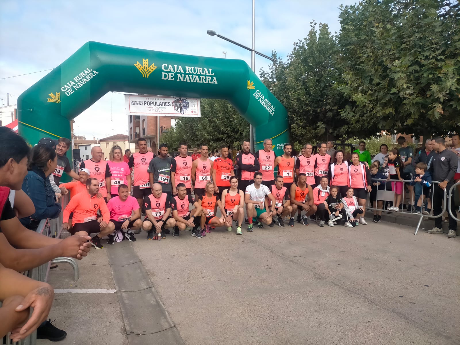 Olite y Andosilla, las carreras populares del fin de semana.